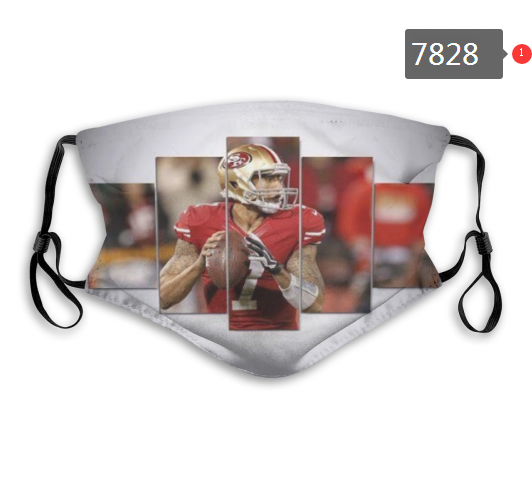 NFL 2020 San Francisco 49ers #26 Dust mask with filter